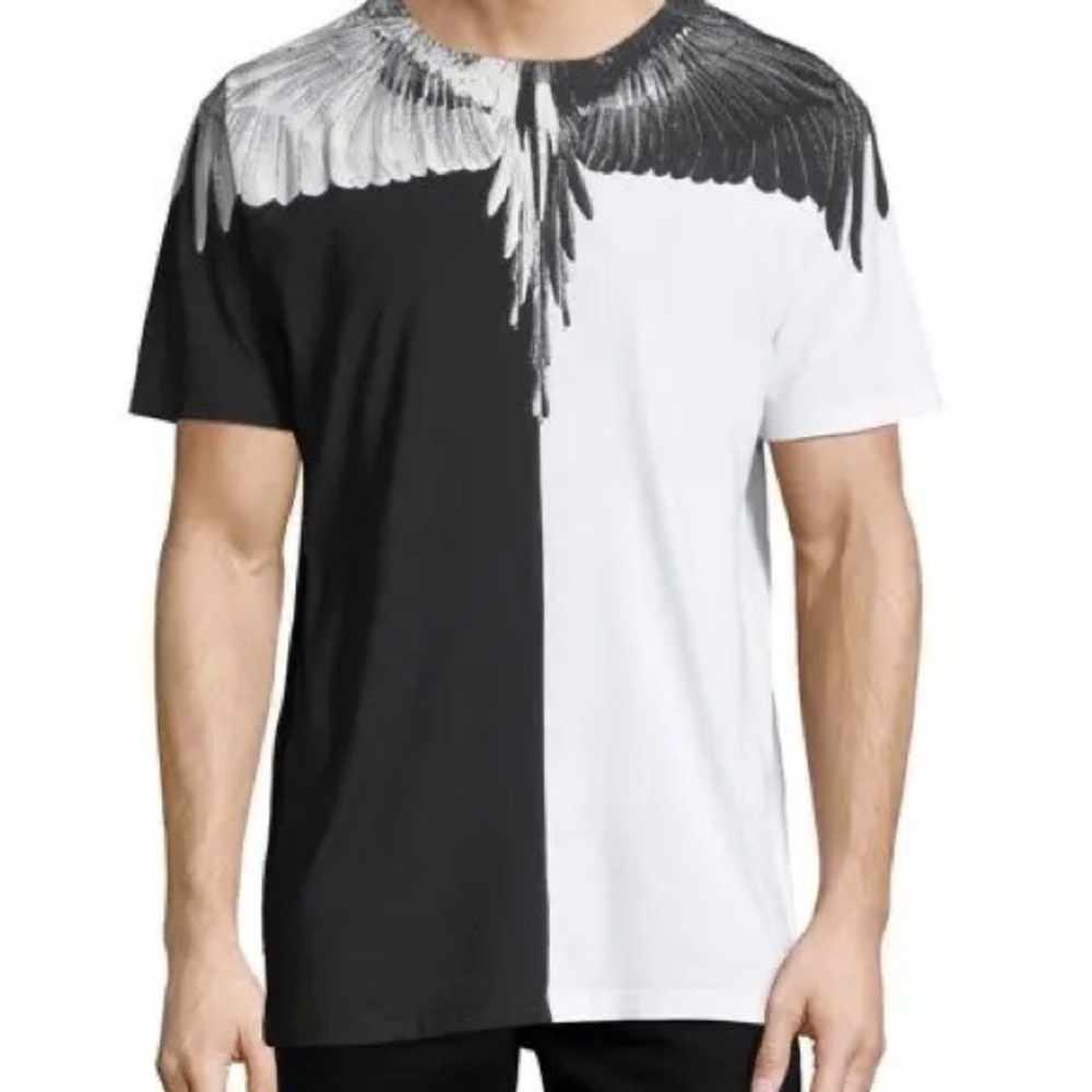 Marcelo Burlon Split Feathers T-Shirt